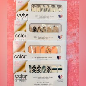 Color Street Nail Polish Strips Bundle Palm Trees & Cactus